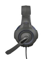 Gaming Headset met Microfoon Trust 23250 Blauw Zwart Zwart/Blauw - thumbnail