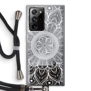 Roses Are Red: Samsung Galaxy Note 20 Ultra / Note 20 Ultra 5G Transparant Hoesje met koord