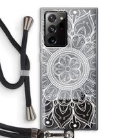 Roses Are Red: Samsung Galaxy Note 20 Ultra / Note 20 Ultra 5G Transparant Hoesje met koord