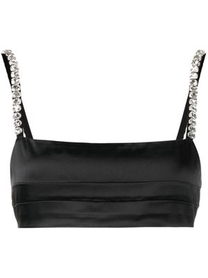 Retrofete brassière Zeke à ornements - Noir