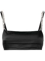 Retrofete brassière Zeke à ornements - Noir