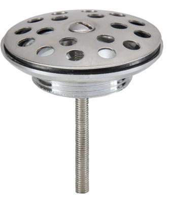 Wiesbaden Luxe messing plug 5/4&apos;&apos; chroom rooster