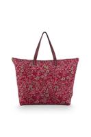 Pip Studio Pip Studio Tilda Tote Bag Large Quilted Daisy Dreams Red 66x20x44cm