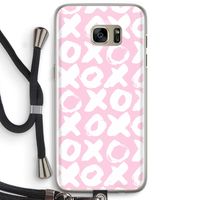XOXO: Samsung Galaxy S7 Edge Transparant Hoesje met koord