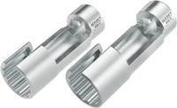 HAZET Injectieleidingsleutel set 4550-1718/2 · 2-delig · 17 · 18
