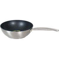 Aluminium wok/wokpan Rila met anti-aanbak laag 29 cm - thumbnail