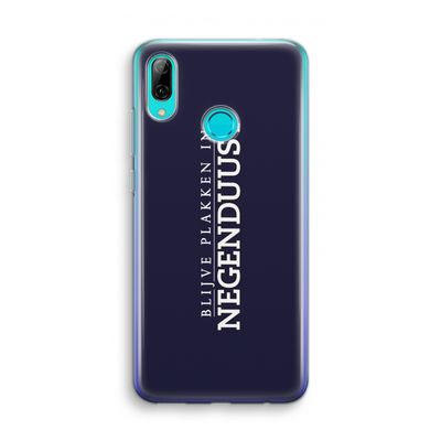Blijve plakken in Negenduust: Huawei P Smart (2019) Transparant Hoesje