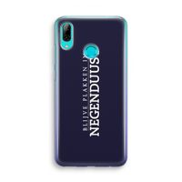 Blijve plakken in Negenduust: Huawei P Smart (2019) Transparant Hoesje