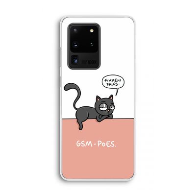 GSM poes: Samsung Galaxy S20 Ultra Transparant Hoesje