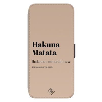 Samsung Galaxy S22 flipcase - Hakuna Matata