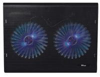 Trust Azul | Laptop Cooling Stand | 2 Ventilatoren | USB-voeding | Blauw Verlicht | max 17.3 inch - thumbnail