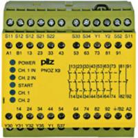 PILZ PNOZ X9 24VAC 24VDC 7n/o 2 n/c 2so Veiligheidsschakelapparaat Voedingsspanning (num): 24 V/DC 7x NO, 2x NC (b x h x d) 90 x 87 x 121 mm 1 stuk(s)