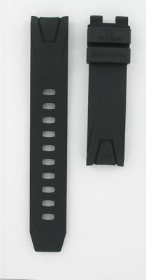 Horlogeband Omega 98000144.29015091.W SE PO I 42 ST/R BLK Rubber Zwart