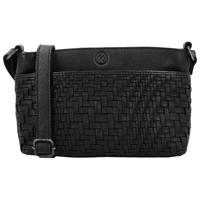 Hide & Stitches Crossbody Schoudertas Inspired by Illusion Zwart