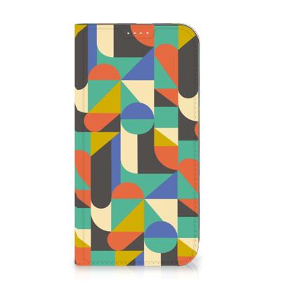 iPhone 15 Plus | Hoesje met Magneet | Funky Retro