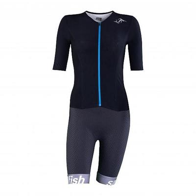 Sailfish Aerosuit pro trisuit korte mouw zwart dames