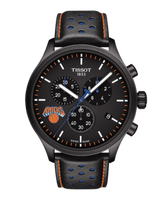 Horlogeband Tissot T1166173605105 / T600041558 Leder Zwart 22mm