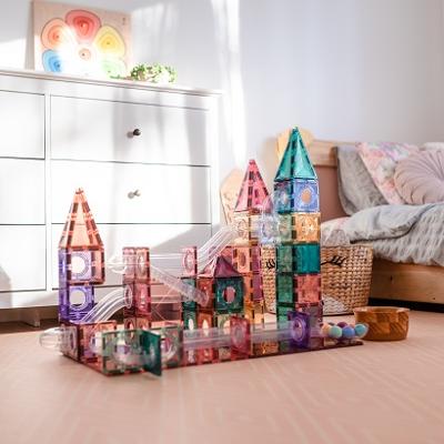 Connetix Ball Run Pastel | 106 stuks