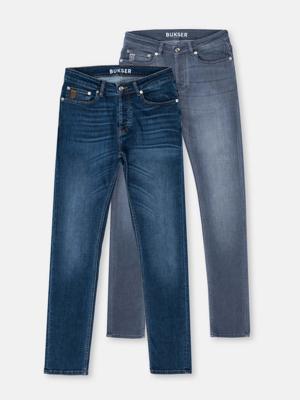 Bukser Jeans | Slim Fit | Nino Midnight Fjord + Nordic Mist