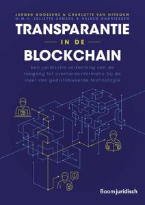 Transparantie in de blockchain - Jurgen Goossens, Charlotte van Oirsouw - ebook