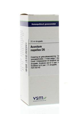 VSM Aconitum napellus d6 (20 ml)