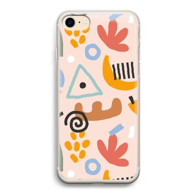 Abstract: iPhone 7 Transparant Hoesje