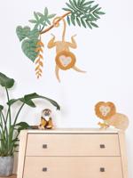 Stickervel met jungledecor Lilipinso meerkleurig