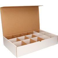 Hobby doos / sorteerdoos met 15 vakjes van 10 cm   - - thumbnail