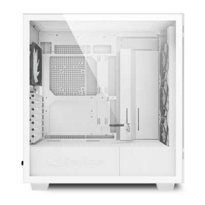 Sharkoon Rebel C50 White RGB midi tower behuizing
