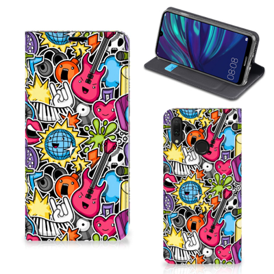 Huawei Y7 hoesje Y7 Pro (2019) Hippe | Standcase | Punk Rock
