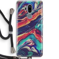 Chameleon Sun: LG G7 Thinq Transparant Hoesje met koord