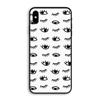 Eye pattern #2: iPhone XS Max Biologisch afbreekbaar hoesje