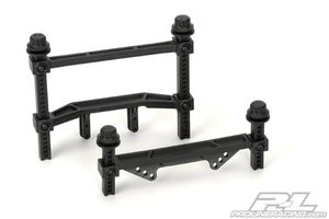 Proline extended front & rear body mounts voor Traxxas Slash 2WD & Stampede 2WD (PL6070-00)