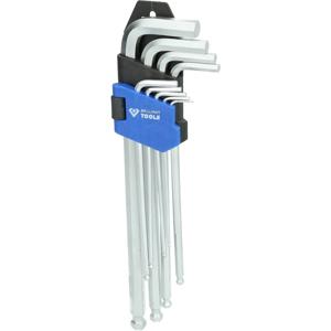 Brilliant Tools BT045019 Haakse schroevendraaierset 1.5 mm, 2 mm, 2.5 mm, 3 mm, 4 mm, 5 mm, 6 mm, 8 mm, 10 mm 9-delig