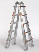 Waku Telescoopladder vouwladder 4x5 treden - 1413800102