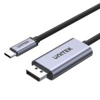 UNITEK V1409A tussenstuk voor kabels USB-C DisplayPort Zwart, Grijs