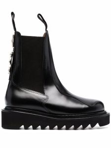 Toga Pulla bottines à semelle crantée - Noir