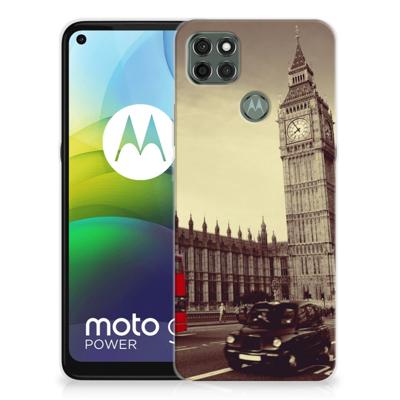 Motorola Moto G9 Power | Silliconen Back Cover | Londen