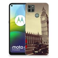 Motorola Moto G9 Power | Silliconen Back Cover | Londen