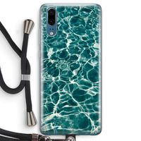 Weerkaatsing water: Huawei P20 Transparant Hoesje met koord