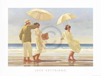 Kunstdruk Jack Vettriano - The Picnic Party 80x60cm