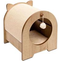 VESPER klauwkast Minou - 36 x 36,5 x 40,5 cm - Lichtbruin - Voor cat VESPER klauwkast Minou - 36 x 36,5 x 40,5 cm - Lichtbruin - Voor cat