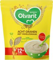 Ontbijtpap 8 granen vanille 12+ maanden 200 Gram