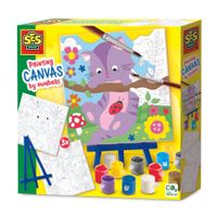 SES schilderen op nummer canvas - huisdieren
