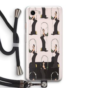 Pop Some Kim: Pixel 3 Transparant Hoesje met koord
