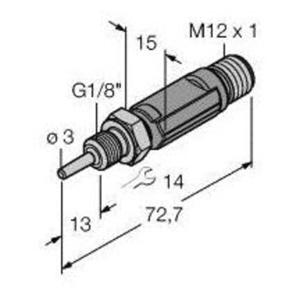 Turck 9910574 TTM100C-103A-G1/8-LI6-H1140-L013-50/100C Temperatuursensor