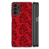 Samsung Galaxy A13 4G Bloemen Hoesje Red Roses