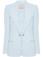 TWINSET blazer Cady - Bleu - thumbnail