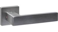 Intersteel Cunera deurkruk met blokkermechanisme Prolock op vierkant rozet - RVS Intersteel Cunera deurkruk met blokkermechanisme Prolock op vierkant rozet - RVS
