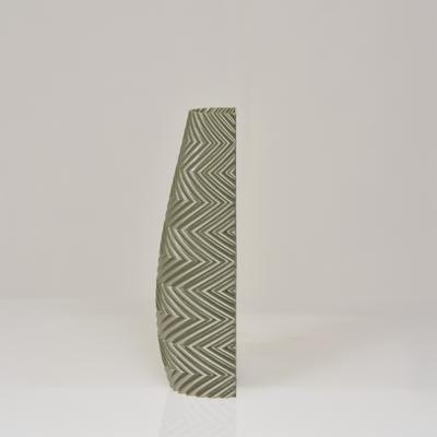 Felicia 3D wandvaas 18x8x5cm Champagne Metallic